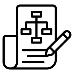 Planning icon vector image. Can be used for Business Meeting.