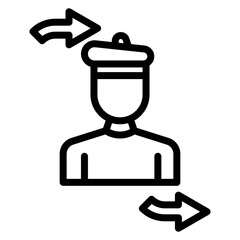 Game changer icon vector image. Can be used for Thought Leadership.