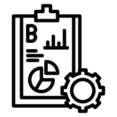 Plan B icon vector image. Can be used for Business Disruption.