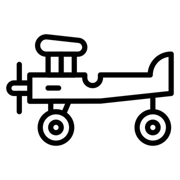 recommend clip art: Biplane icon vector image. Can be used for Airplane.