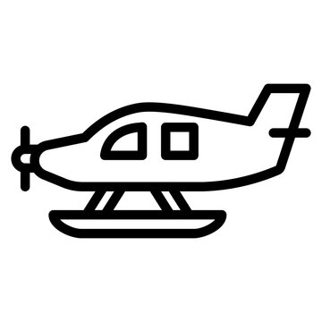 recommend clip art: Seaplane icon vector image. Can be used for Airplane.