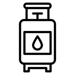 Propane icon vector image. Can be used for Raw Metrial.