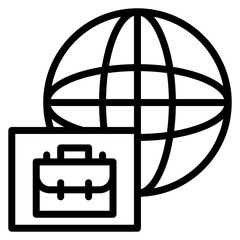 Business icon vector image. Can be used for Data Science.