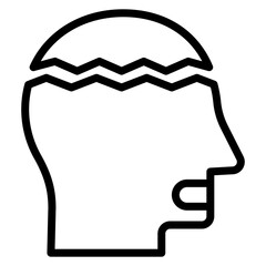 Breakdown icon vector image. Can be used for Burnout.