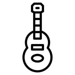 Guitar Solo icon vector image. Can be used for Rock and Roll.