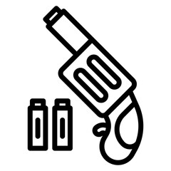 Signal Flare icon vector image. Can be used for Rescue And Response.