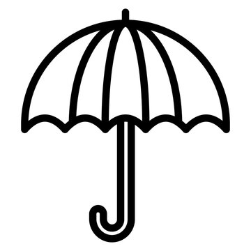 recommend clip art: Beach Umbrella icon vector image. Can be used for Retirement.