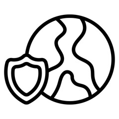 Environmental Protection icon vector image. Can be used for Eco Development.