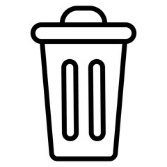 Recycling Bin icon vector image. Can be used for Eco Development.