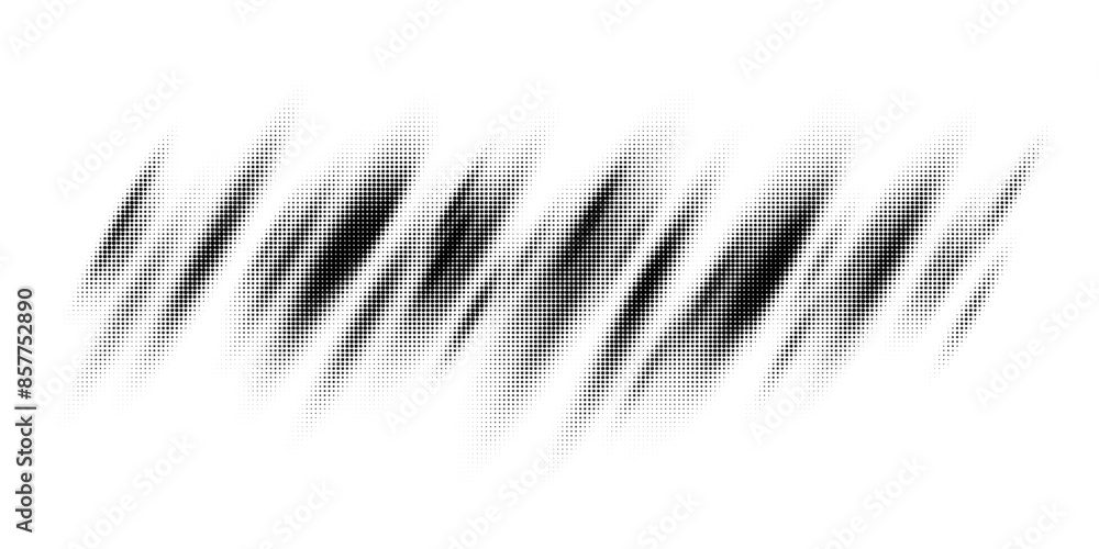 Aufkleber monochrome printing raster. abstract vector halftone background. black and white texture of dots.