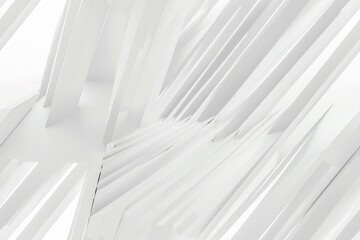 White Minimalist Abstract Background created with Generative AI