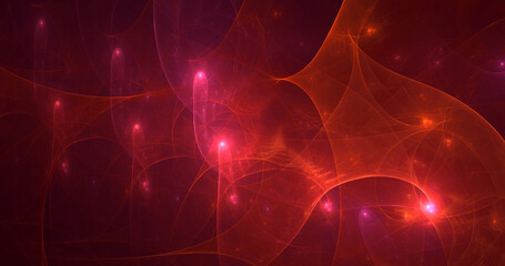 3D manual rendering abstract colorful fractal light background. Its not AI Generatd illustration.