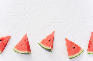 Summer background. Watermelon background material. 夏背景。西瓜の背景素材	
