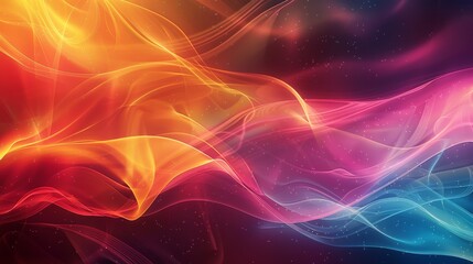 Obraz premium Abstract Backgrounds Dynamic Lines: An illustration with dynamic lines in abstract backgrounds