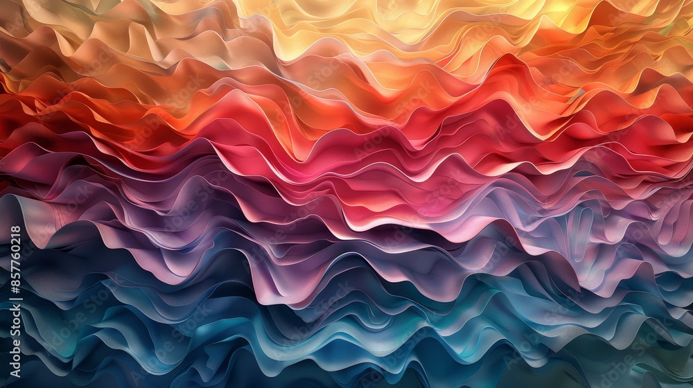 Aufkleber color gradients artistic texture: a 3d image showcasing an artistic texture with color gradients