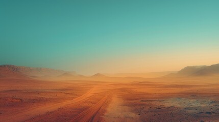 Nature Gradients Desert: A photo showcasing gradients found in natural landscapes