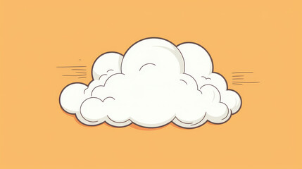 Lively and charming speech bubble illustration in a doodle style on a handdrawn background.