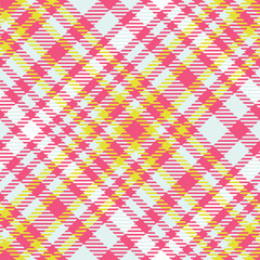 Tartan Plaid Seamless Pattern. Tartan Seamless Pattern. Template for Design Ornament. Seamless Fabric Texture. Vector Illustration