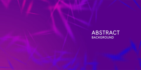 Abstract background with dynamic lines. Vector illustration in flat minimalistic style