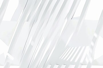 White Minimalist Abstract Background created with Generative AI