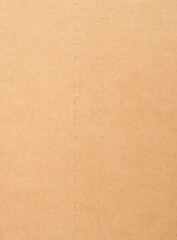 Fototapeta premium Brown paper texture carton background, Top Box with open mark,Kraft paper surface abstract pattern background for banner, card, poster, stationary, wall art design