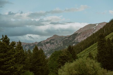 Mountain Sky at Maroon Bells in Aspen, CO