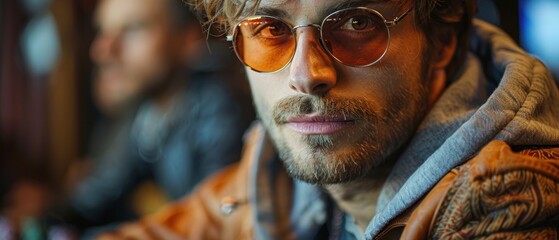 Showcase the excitement of a live poker tournament, with players wearing sunglasses and hoodies, their poker faces tense with concentration.