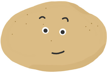 Fototapeta premium 귀여운 감자 캐릭터