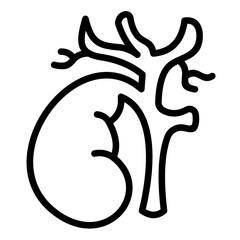 Obraz premium Gallbladder Icon