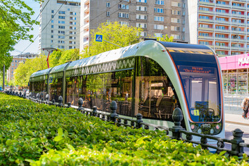 Obraz premium Moscow. City bustle. Nature.
