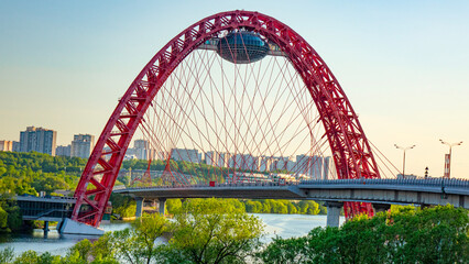 Moscow. City bustle. Nature.