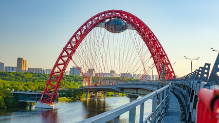 Moscow. City bustle. Nature.