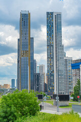 Moscow. City bustle. Nature.