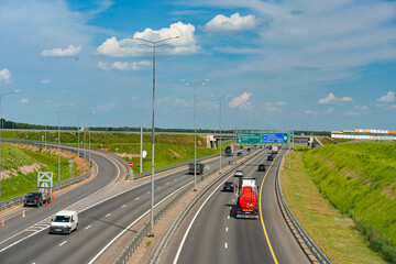 Moscow. City bustle. Nature.