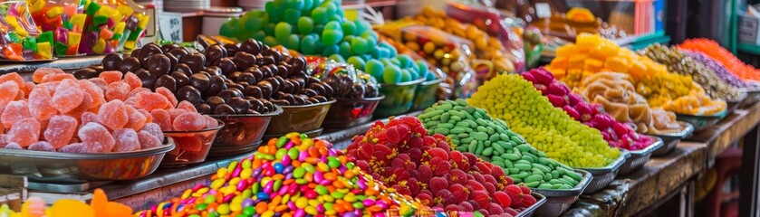 Colorful Candy Store