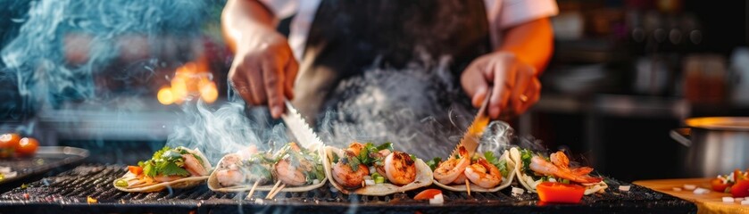 Shrimp Tacos on the Grill