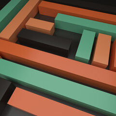 3d geometric background and wallpaper
