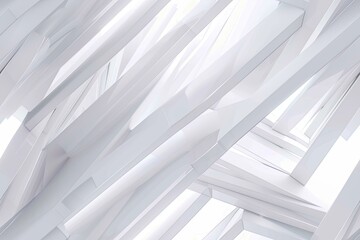 Obraz premium White Minimalist Abstract Background created with Generative AI