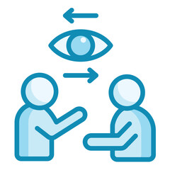 Eye Contact Icon