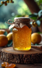 Marmalade in grandmas kitchen