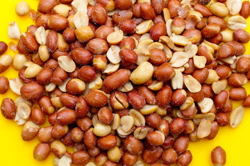 Red skin peanuts roasted salted, peanut snacks
