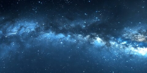 Starry night sky on a canvas of endless blue a celestial masterpiece. Concept Astronomy, Night Sky, Celestial Art, Nature Photography, Star Gazing