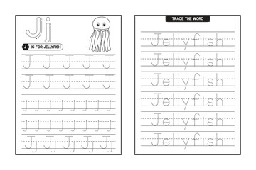 ABC and Alphabet Letter Tracing Preschool Writing Workbook, A-Z Activity Book