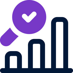 research icon. vector dual tone icon for your website, mobile, presentation, and logo design.