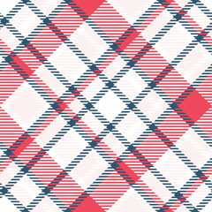 Tartan Plaid Pattern Seamless. Traditional Scottish Checkered Background. Template for Design Ornament. Seamless Fabric Texture. Vector Illustration