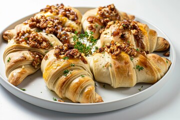 Cheddar and Caramelized Onion Pastry Rolls