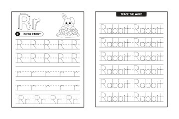 ABC and Alphabet Letter Tracing Preschool Writing Workbook, A-Z Activity Book