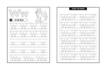 ABC and Alphabet Letter Tracing Preschool Writing Workbook, A-Z Activity Book