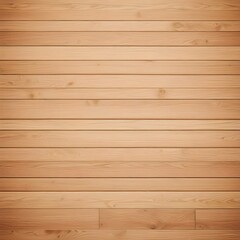 Fototapeta premium Wooden planks with horizontal grain and copy space, light brown in color