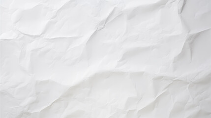 The texture of white paper is crumpled.